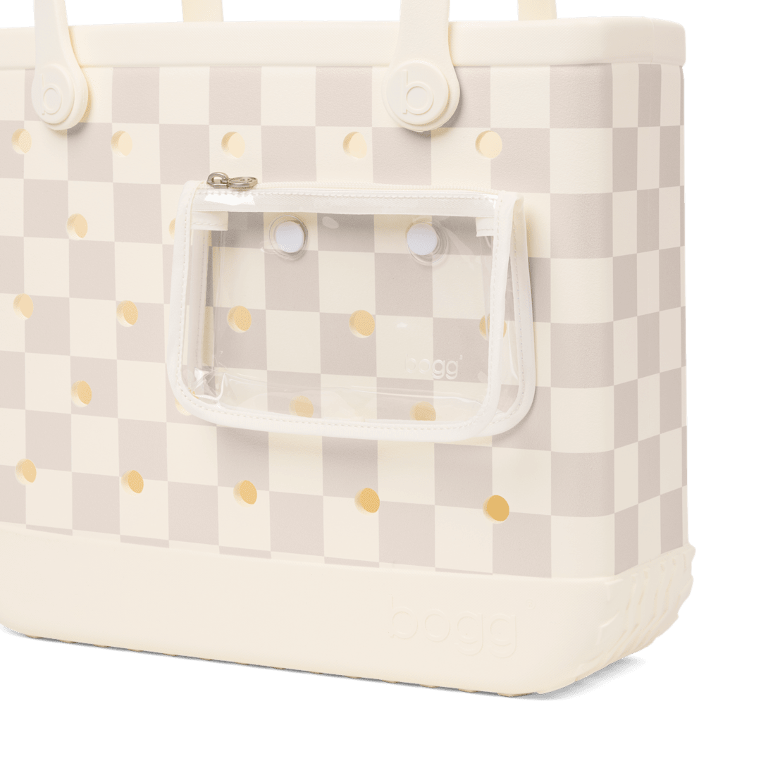 Baby Bogg Bag - Checkered Coconut/Mushroom - Image 5