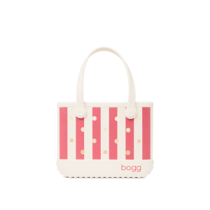 Bitty Bogg Bag - Capri Coral Stripe