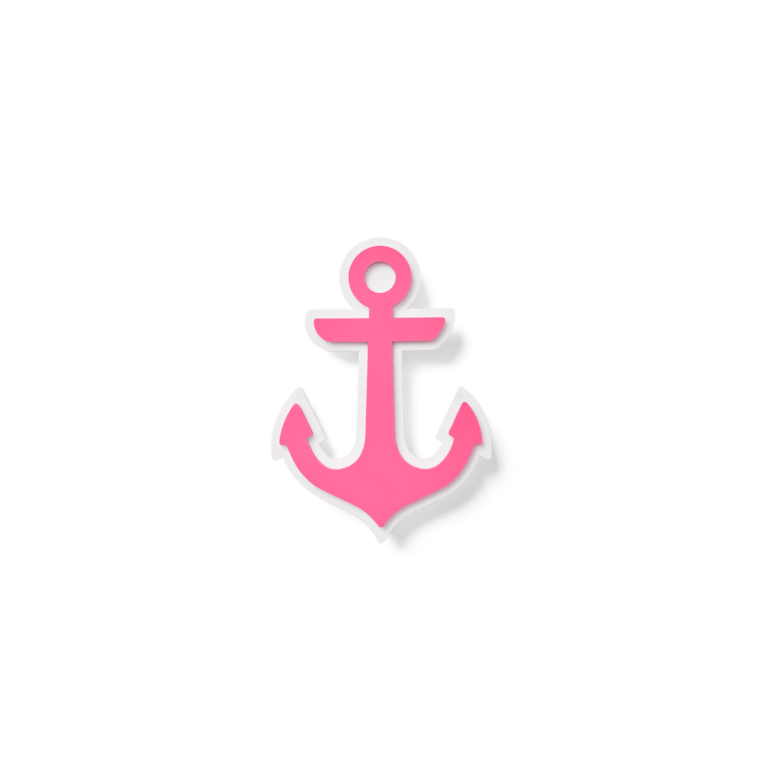 Bogg Bit - Pink Anchor