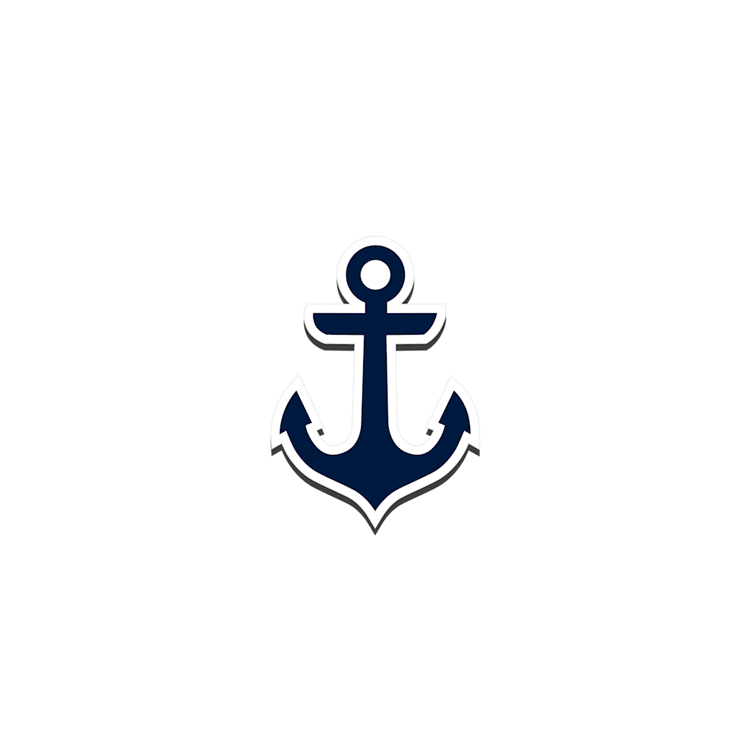 Bogg Bit - Navy Anchor