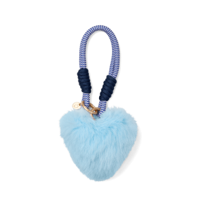 Bogg'd & Charmed - Blue Heart Pouf